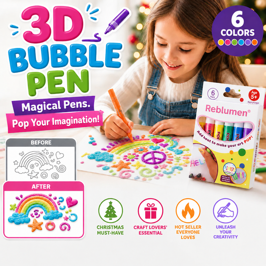 Reblumen®🔥Magic Puffy Pens– 3D-Kunstwerke